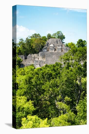¡Viva Mexico! Collection - Ancient Maya City within the jungle of Calakmul VI-Philippe Hugonnard-Premier Image Canvas
