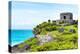 ¡Viva Mexico! Collection - Ancient Mayan Fortress in Riviera Maya - Tulum-Philippe Hugonnard-Premier Image Canvas