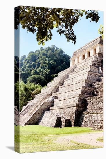 ¡Viva Mexico! Collection - Beautiful Temple of the Inscription - Palenque IV-Philippe Hugonnard-Premier Image Canvas