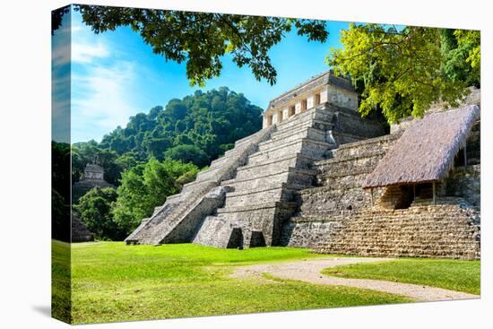 ¡Viva Mexico! Collection - Beautiful Temple of the Inscription - Palenque-Philippe Hugonnard-Premier Image Canvas