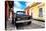 ¡Viva Mexico! Collection - Black Jeep and Colorful Street-Philippe Hugonnard-Premier Image Canvas