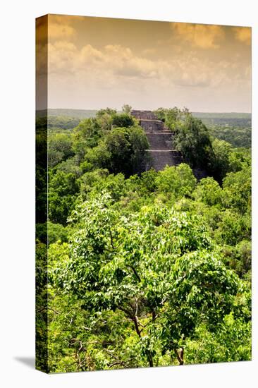 ¡Viva Mexico! Collection - Calakmul in the Mexican Jungle at Sunset II-Philippe Hugonnard-Premier Image Canvas
