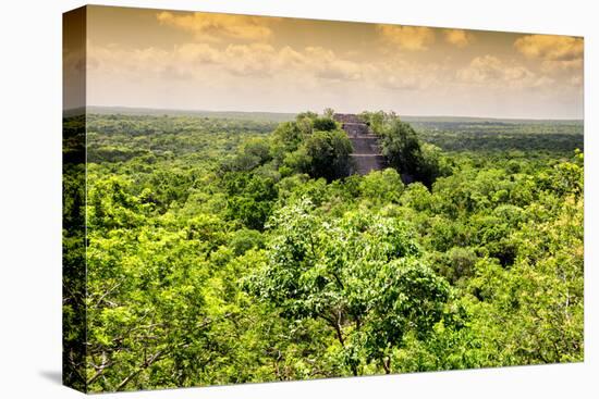 ¡Viva Mexico! Collection - Calakmul in the Mexican Jungle at Sunset-Philippe Hugonnard-Premier Image Canvas