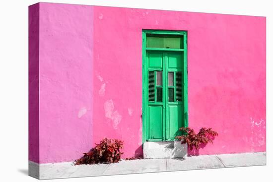 ¡Viva Mexico! Collection - Colorful Street Wall III-Philippe Hugonnard-Premier Image Canvas