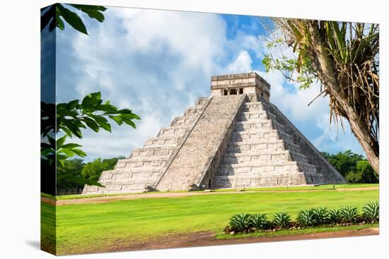 ¡Viva Mexico! Collection - El Castillo Pyramid in Chichen Itza XVII-Philippe Hugonnard-Premier Image Canvas