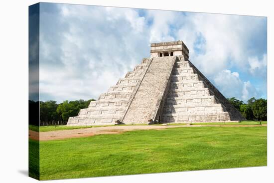 ¡Viva Mexico! Collection - El Castillo Pyramid in Chichen Itza XXI-Philippe Hugonnard-Premier Image Canvas