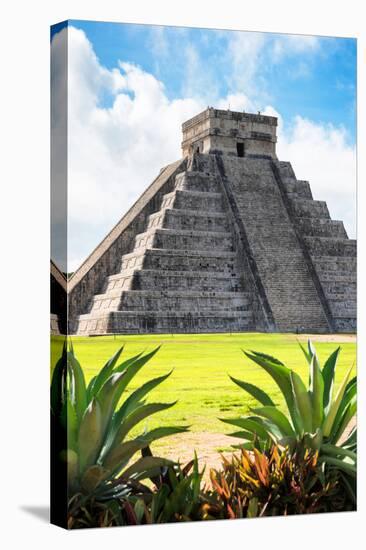 ¡Viva Mexico! Collection - El Castillo Pyramid of the Chichen Itza VI-Philippe Hugonnard-Premier Image Canvas