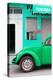 ¡Viva Mexico! Collection - Green VW Beetle Car-Philippe Hugonnard-Premier Image Canvas