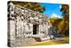 ¡Viva Mexico! Collection - Hochob Mayan Pyramids with Fall Colors - Campeche-Philippe Hugonnard-Premier Image Canvas