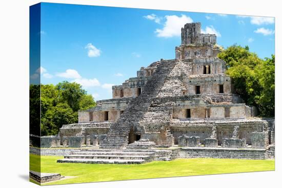 ¡Viva Mexico! Collection - Maya Archaeological Site IV - Edzna Campeche-Philippe Hugonnard-Premier Image Canvas