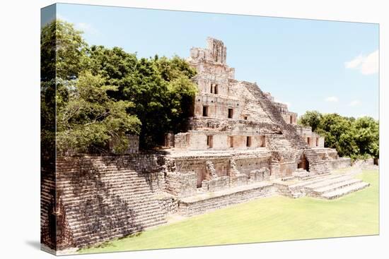 ¡Viva Mexico! Collection - Maya Archaeological Site VII - Edzna Campeche-Philippe Hugonnard-Premier Image Canvas