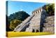 ¡Viva Mexico! Collection - Mayan Temple of Inscriptions with Fall Colors - Palenque-Philippe Hugonnard-Premier Image Canvas