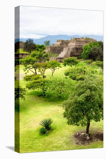 ¡Viva Mexico! Collection - Mayan Temple of Monte Alban II-Philippe Hugonnard-Premier Image Canvas