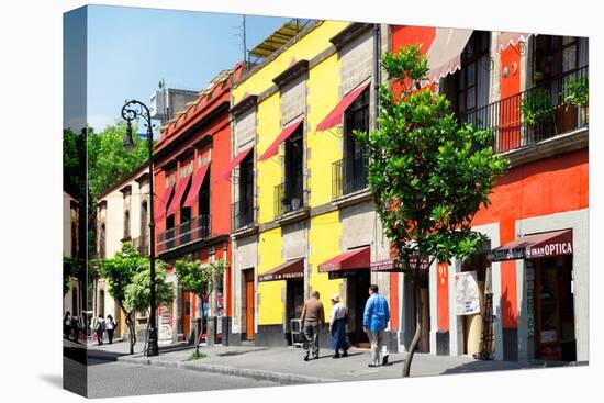 ¡Viva Mexico! Collection - Mexico City Colorful Facades-Philippe Hugonnard-Premier Image Canvas