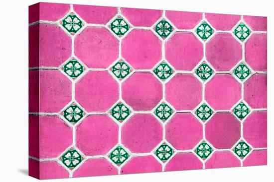 ¡Viva Mexico! Collection - Mosaics Pink Bricks-Philippe Hugonnard-Premier Image Canvas