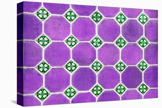 ¡Viva Mexico! Collection - Mosaics Purple Bricks-Philippe Hugonnard-Premier Image Canvas