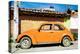 ¡Viva Mexico! Collection - Orange Volkswagen Beetle-Philippe Hugonnard-Premier Image Canvas