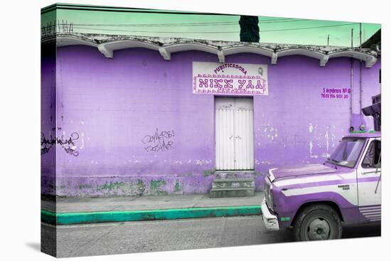 ¡Viva Mexico! Collection - Purple Truck-Philippe Hugonnard-Premier Image Canvas
