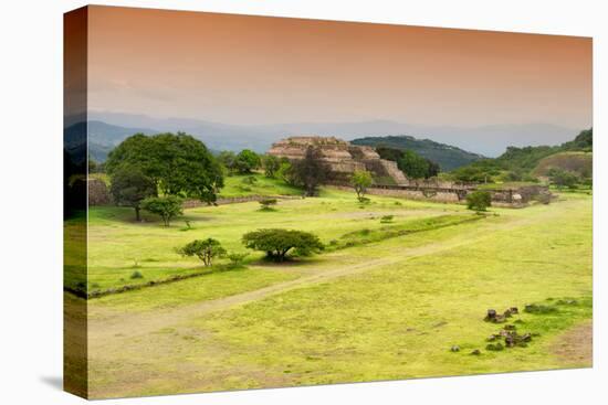 ¡Viva Mexico! Collection - Ruins of Monte Alban-Philippe Hugonnard-Premier Image Canvas