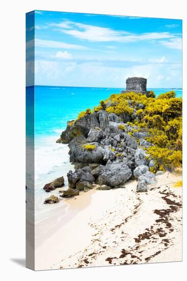 ¡Viva Mexico! Collection - Tulum Ruins along Caribbean Coastline IX-Philippe Hugonnard-Premier Image Canvas