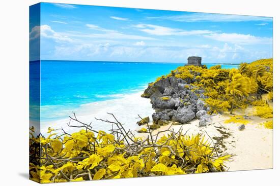 ¡Viva Mexico! Collection - Tulum Ruins along Caribbean Coastline V-Philippe Hugonnard-Premier Image Canvas