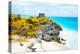 ¡Viva Mexico! Collection - Tulum Ruins along Caribbean Coastline VII-Philippe Hugonnard-Premier Image Canvas