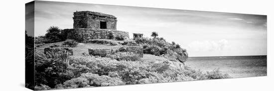 ¡Viva Mexico! Panoramic Collection - Ancient Mayan Fortress in Riviera Maya - Tulum V-Philippe Hugonnard-Premier Image Canvas