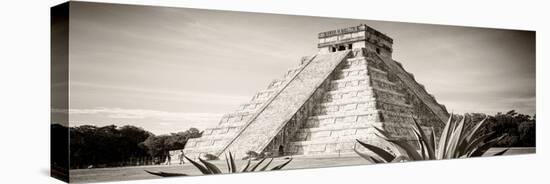 ¡Viva Mexico! Panoramic Collection - Chichen Itza Pyramid II-Philippe Hugonnard-Premier Image Canvas