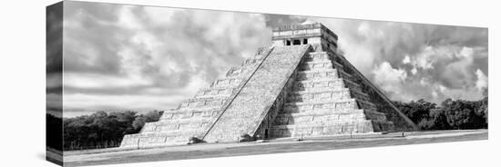 ¡Viva Mexico! Panoramic Collection - El Castillo Pyramid - Chichen Itza VI-Philippe Hugonnard-Premier Image Canvas