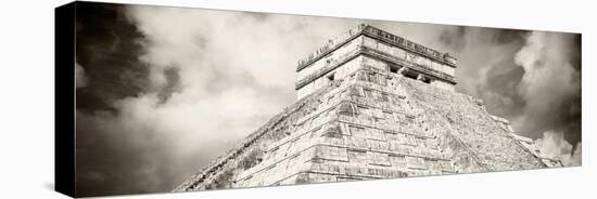 ¡Viva Mexico! Panoramic Collection - El Castillo Pyramid - Chichen Itza XV-Philippe Hugonnard-Premier Image Canvas