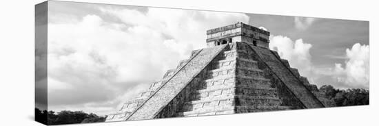¡Viva Mexico! Panoramic Collection - El Castillo Pyramid in Chichen Itza III-Philippe Hugonnard-Premier Image Canvas