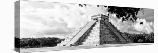 ¡Viva Mexico! Panoramic Collection - El Castillo Pyramid in Chichen Itza XI-Philippe Hugonnard-Premier Image Canvas