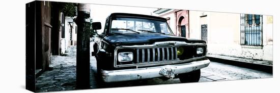 ¡Viva Mexico! Panoramic Collection - Old Jeep in San Cristobal de Las Casas IV-Philippe Hugonnard-Premier Image Canvas