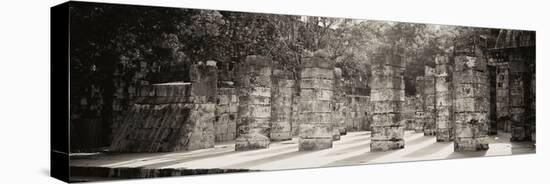 ¡Viva Mexico! Panoramic Collection - One Thousand Mayan Columns - Chichen Itza III-Philippe Hugonnard-Premier Image Canvas