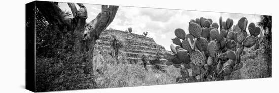 ¡Viva Mexico! Panoramic Collection - Pyramid of Cantona Archaeological Site V-Philippe Hugonnard-Premier Image Canvas