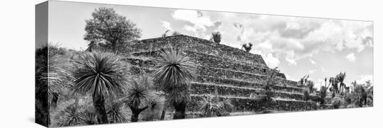 ¡Viva Mexico! Panoramic Collection - Pyramid of Cantona Archaeological Site VIII-Philippe Hugonnard-Premier Image Canvas