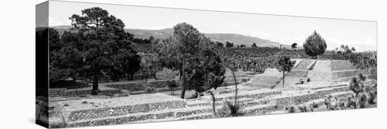 ¡Viva Mexico! Panoramic Collection - Pyramid of Cantona - Puebla III-Philippe Hugonnard-Premier Image Canvas