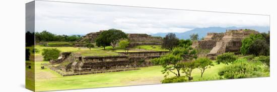 ¡Viva Mexico! Panoramic Collection - Pyramid of Monte Alban II-Philippe Hugonnard-Premier Image Canvas