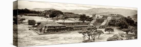 ¡Viva Mexico! Panoramic Collection - Pyramid of Monte Alban IX-Philippe Hugonnard-Premier Image Canvas