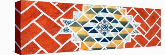 ¡Viva Mexico! Panoramic Collection - Red Mosaics-Philippe Hugonnard-Premier Image Canvas