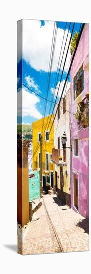 ¡Viva Mexico! Panoramic Collection - Street Scene Guanajuato-Philippe Hugonnard-Premier Image Canvas