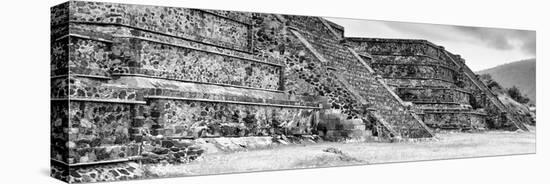 ¡Viva Mexico! Panoramic Collection - Teotihuacan Pyramids II-Philippe Hugonnard-Premier Image Canvas