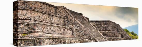 ¡Viva Mexico! Panoramic Collection - Teotihuacan Pyramids III-Philippe Hugonnard-Premier Image Canvas