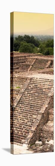 ¡Viva Mexico! Panoramic Collection - Teotihuacan Pyramids of the Sun III-Philippe Hugonnard-Premier Image Canvas