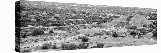 ¡Viva Mexico! Panoramic Collection - Teotihuacan Pyramids VIII-Philippe Hugonnard-Premier Image Canvas