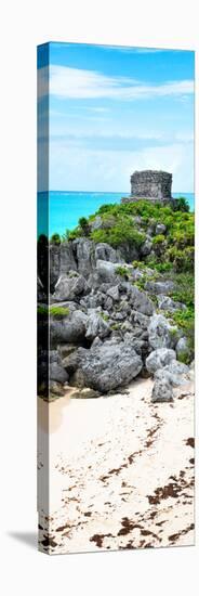 ¡Viva Mexico! Panoramic Collection - Tulum Ruins along Caribbean Coastline-Philippe Hugonnard-Premier Image Canvas