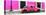 ¡Viva Mexico! Panoramic Collection - VW Beetle Car - Deep & Hot Pink-Philippe Hugonnard-Premier Image Canvas