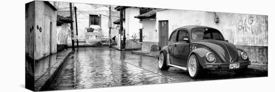 ¡Viva Mexico! Panoramic Collection - VW Beetle Car in San Cristobal de Las Casas-Philippe Hugonnard-Premier Image Canvas