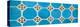 ¡Viva Mexico! Panoramic Collection - Wall of Blue Mosaics-Philippe Hugonnard-Premier Image Canvas