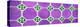 ¡Viva Mexico! Panoramic Collection - Wall of Purple Mosaics-Philippe Hugonnard-Premier Image Canvas